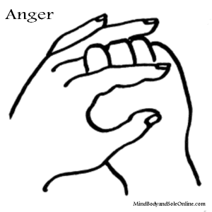 A simple way to harmonize Anger is to hold your Middle Fingers.